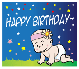 birthday set3 sticker #15117540
