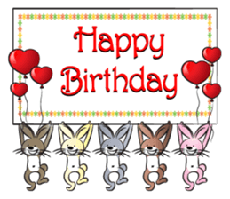 birthday set3 sticker #15117556