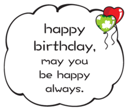 birthday set3 sticker #15117558