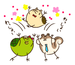 Chiku Chikkun & Fun buddies(Ver.2) sticker #15117649