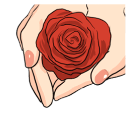 The Flower of Love sticker #15118059