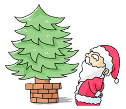 Santa's Christmas sticker #15118301