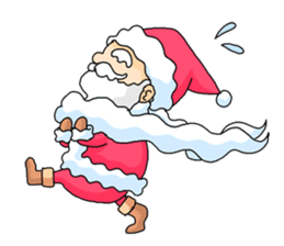 Santa's Christmas sticker #15118305