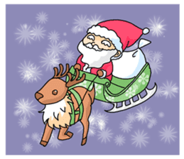 Santa's Christmas sticker #15118308