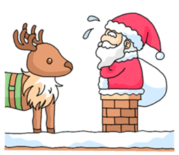 Santa's Christmas sticker #15118309