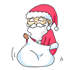 Santa's Christmas sticker #15118312