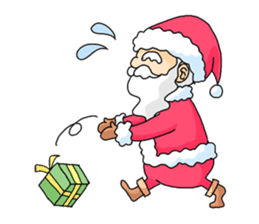 Santa's Christmas sticker #15118313