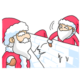 Santa's Christmas sticker #15118330