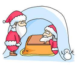 Santa's Christmas sticker #15118331
