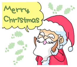 Santa's Christmas sticker #15118338