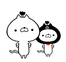 Two ninja cats 3 sticker #15118804