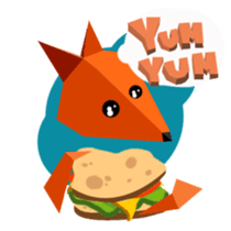 OrigamiFox sticker #15118920