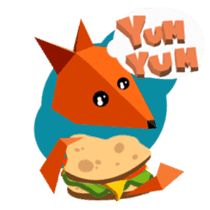 OrigamiFox sticker #15118920