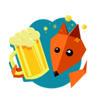 OrigamiFox sticker #15118925