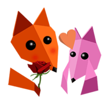 OrigamiFox sticker #15118928