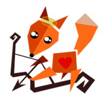 OrigamiFox sticker #15118929