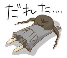 kochi hataben girl-two sticker #15118947