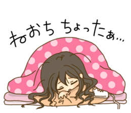 kochi hataben girl-two sticker #15118956