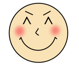 Convenient face sticker sticker #15118982