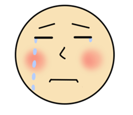 Convenient face sticker sticker #15118992