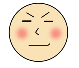 Convenient face sticker sticker #15119000