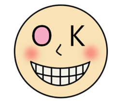 Convenient face sticker sticker #15119018