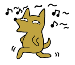 Melon the dog 4 (spring) sticker #15119147