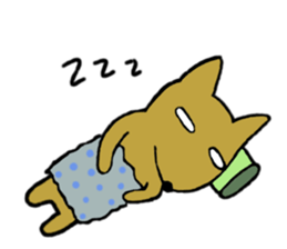 Melon the dog 4 (spring) sticker #15119149