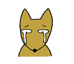 Melon the dog 4 (spring) sticker #15119159