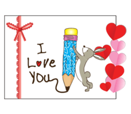 So many kind of Greeting card sticker #15119343