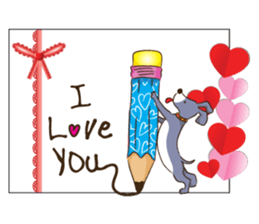 So many kind of Greeting card sticker #15119347