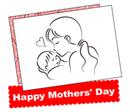 So many kind of Greeting card sticker #15119354