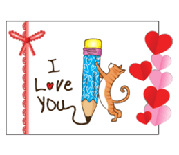 So many kind of Greeting card sticker #15119355