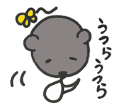 cherry tree and a plum and bears sticker #15119482