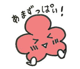 cherry tree and a plum and bears sticker #15119484