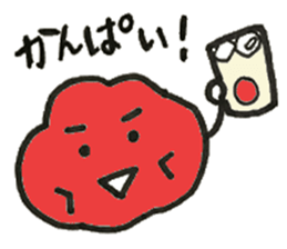 cherry tree and a plum and bears sticker #15119496