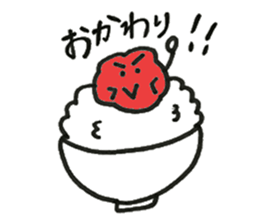 cherry tree and a plum and bears sticker #15119499