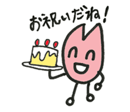 cherry tree and a plum and bears sticker #15119503