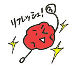 cherry tree and a plum and bears sticker #15119508