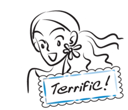 beauty quick sketch sticker #15119609