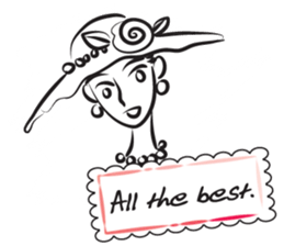 beauty quick sketch sticker #15119613