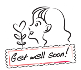 beauty quick sketch sticker #15119617