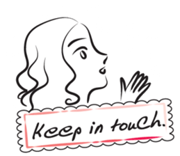 beauty quick sketch sticker #15119620