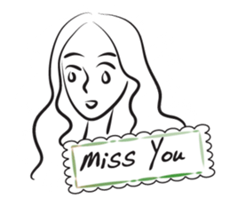 beauty quick sketch sticker #15119621