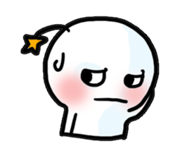 Frown Man sticker #15120600