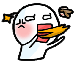 Frown Man sticker #15120604