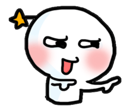 Frown Man sticker #15120605