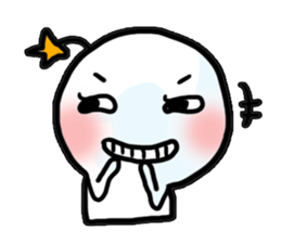 Frown Man sticker #15120618