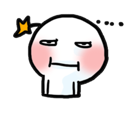 Frown Man sticker #15120626