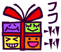 Cuneiform shaped letters and Japanese sticker #15121098